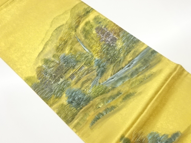 JAPANESE FUKURO OBI / TREES / ARTIST WORK
